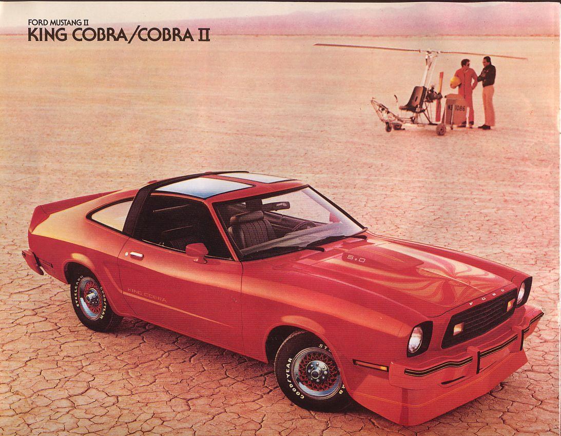 1978 Ford Mustang II Brochure Page 1